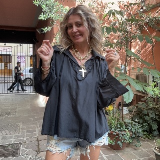 NUMERO155&nbsp;CAMICIA MUSSOLA&nbsp;NERO